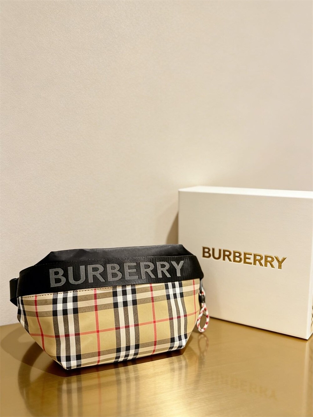 Burberry Vintage Check Belt Bag